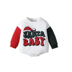 Baby Christmas Santa baby Onesies