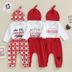 Baby boy's Valentine's Day set