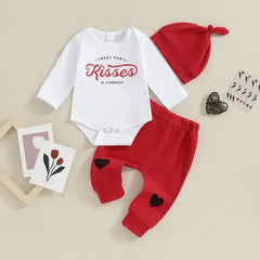 Baby boy's Valentine's Day set