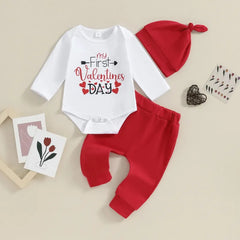 Baby boy's Valentine's Day set