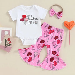 Baby Girl Valentine's Day Set