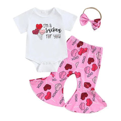 Baby Girl Valentine's Day Set