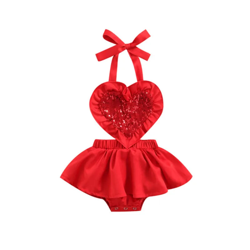 Baby Valentine's Day Romper