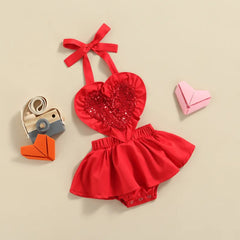 Baby Valentine's Day Romper