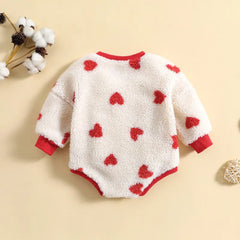 Baby Love Valentine's Day Romper