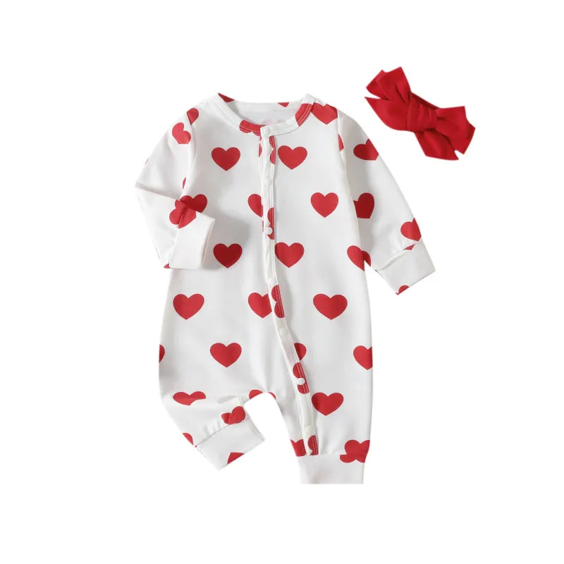 Baby Valentine's Day Romper