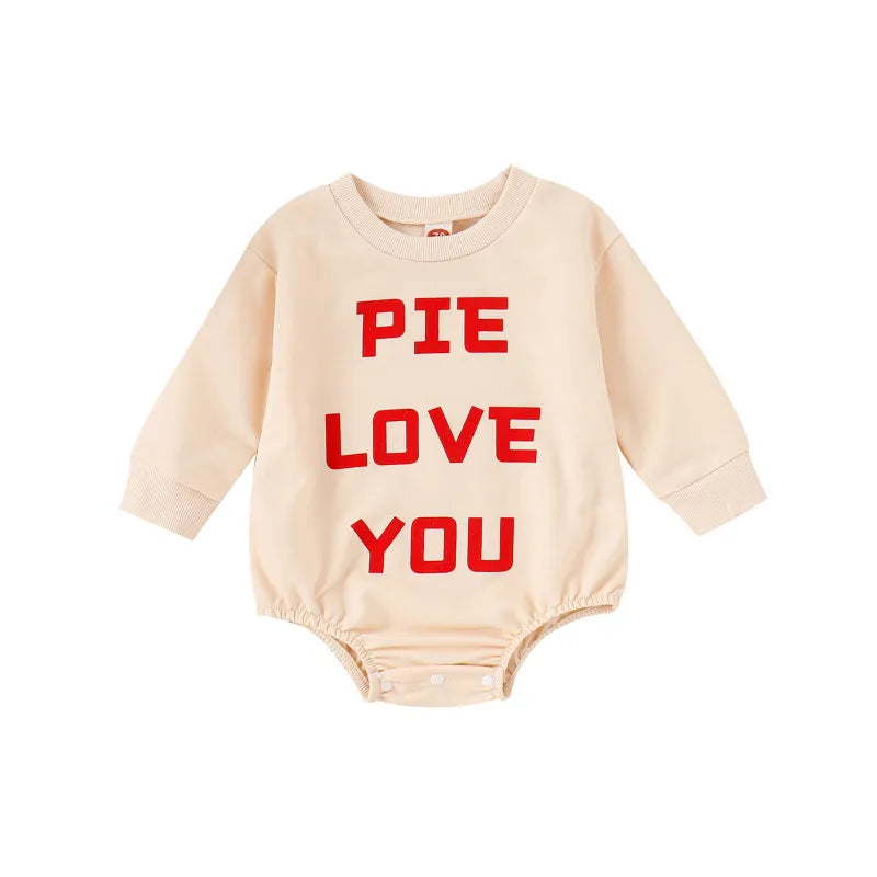 Baby Pie Love You Romper