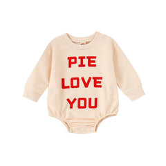 Baby Pie Love You Romper