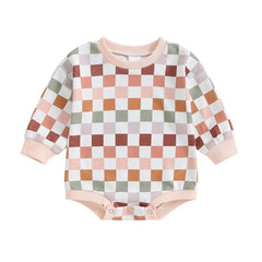 Baby Plaid Romper