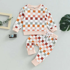 Baby Plaid Set