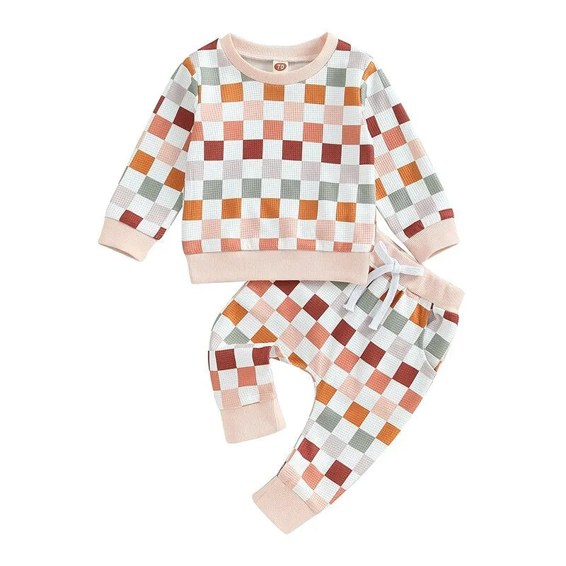 Baby Plaid Set