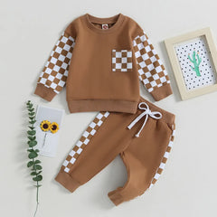 2 Piece Baby Checkerboard Set