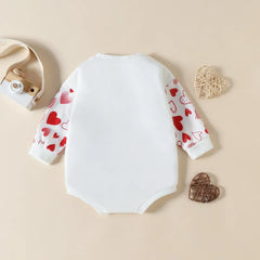 My First Valentine's Day Romper