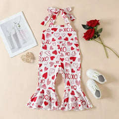 Baby Girl Valentine's Day Romper