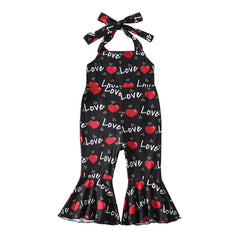 Baby Girl Valentine's Day Romper