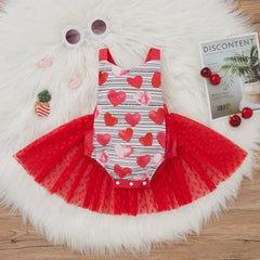 Baby girl's Valentine's Day dress