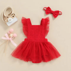 Baby girl's Valentine's Day dress