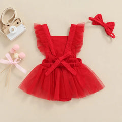 Baby girl's Valentine's Day dress