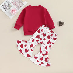 Baby girl's Valentine's Day Set