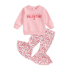 Baby girl's Valentine's Day Set