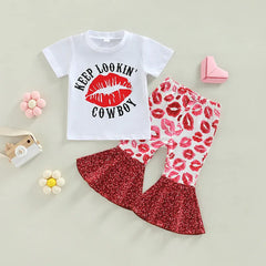 Baby girl's Valentine's Day Set