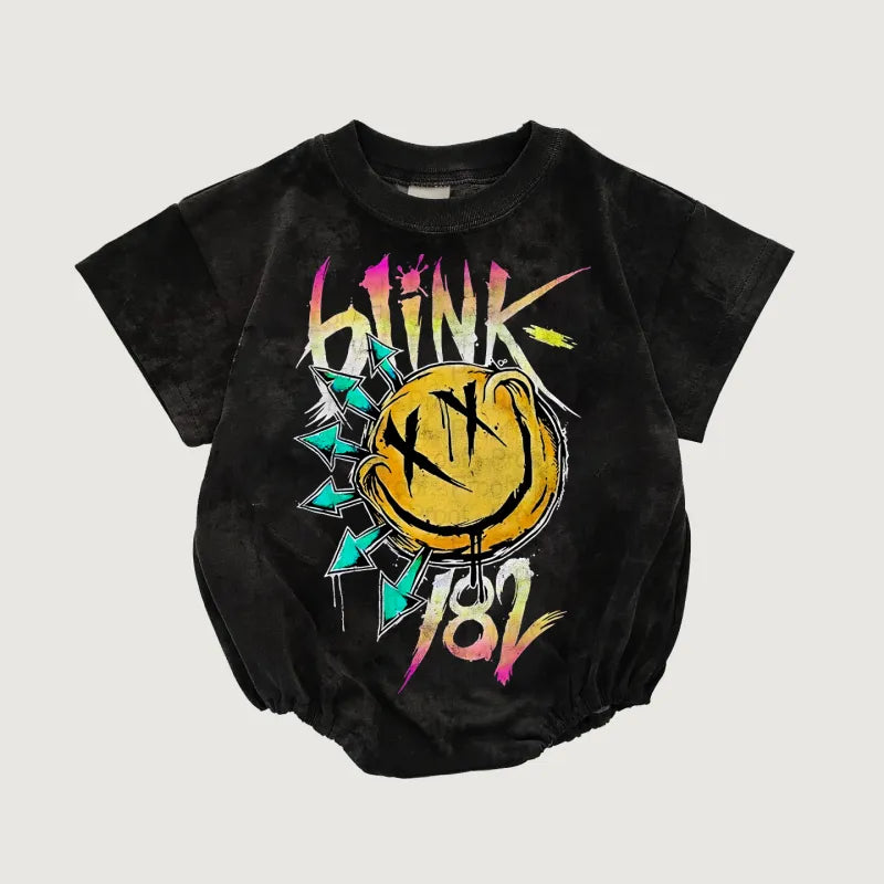 Baby Blink Print Romper