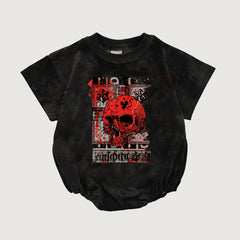 Baby ACDC Band Print Romper