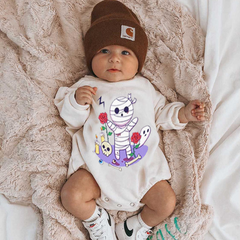 Baby MUMMY Halloween Print Romper