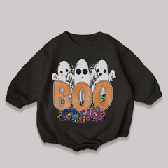 Baby BOO Halloween Print Romper