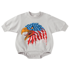 Baby USA Print Romper