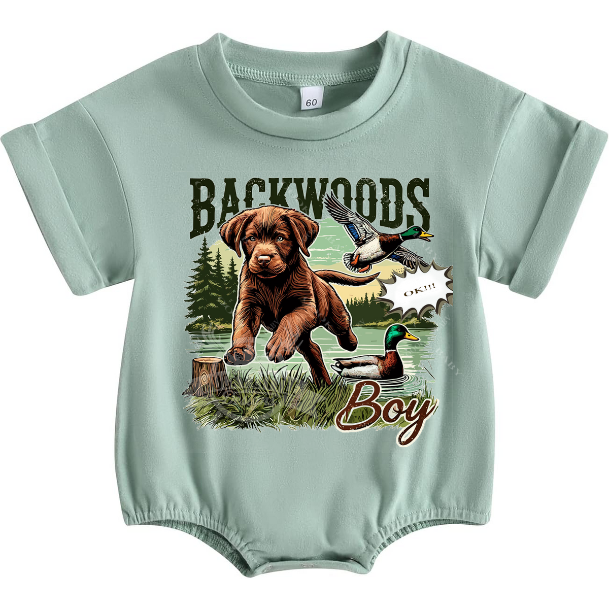 Baby Print Romper