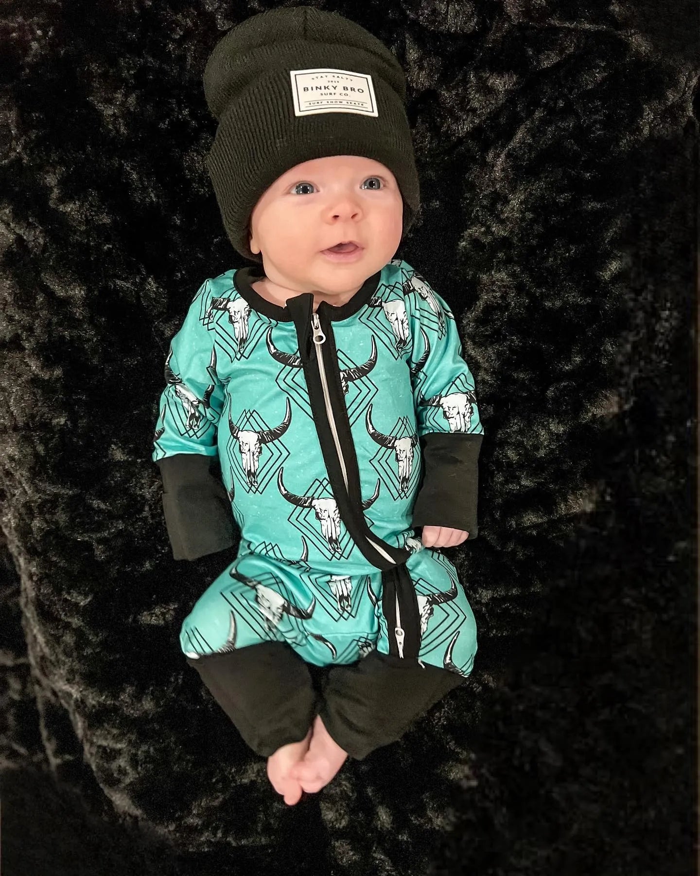 Baby Cow Zip-up Jumpsuit