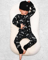 Baby motorcycle print Jumpsuit