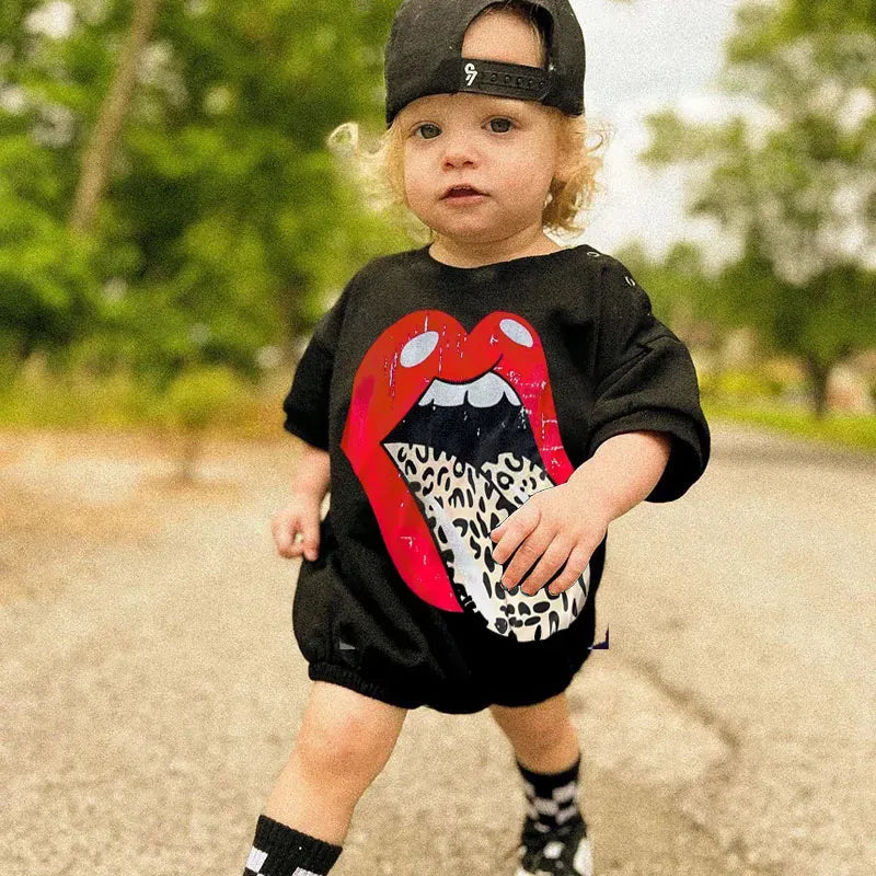 Baby Rolling Stone Rompers