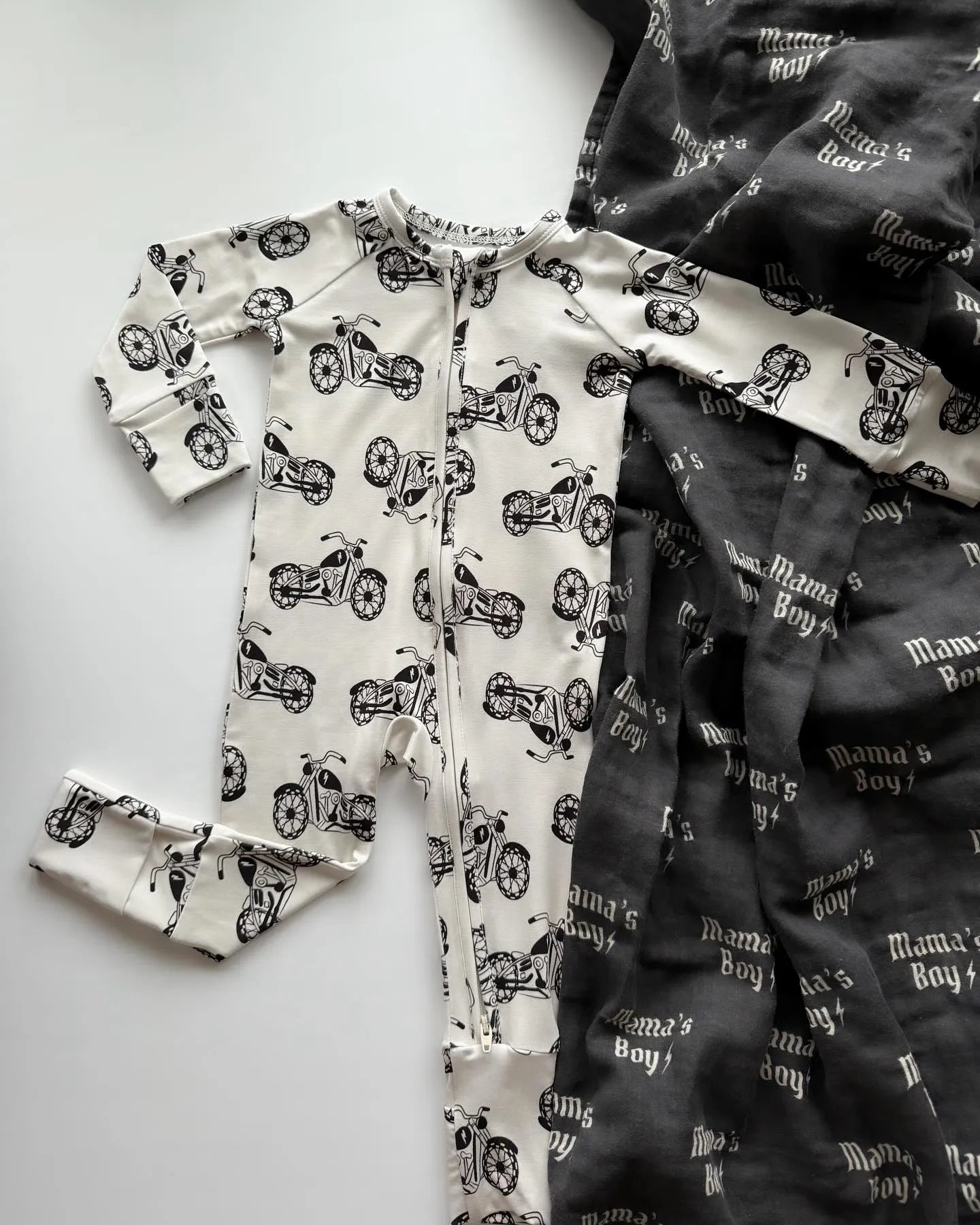 Baby Motorcycle Zip jumpsuit