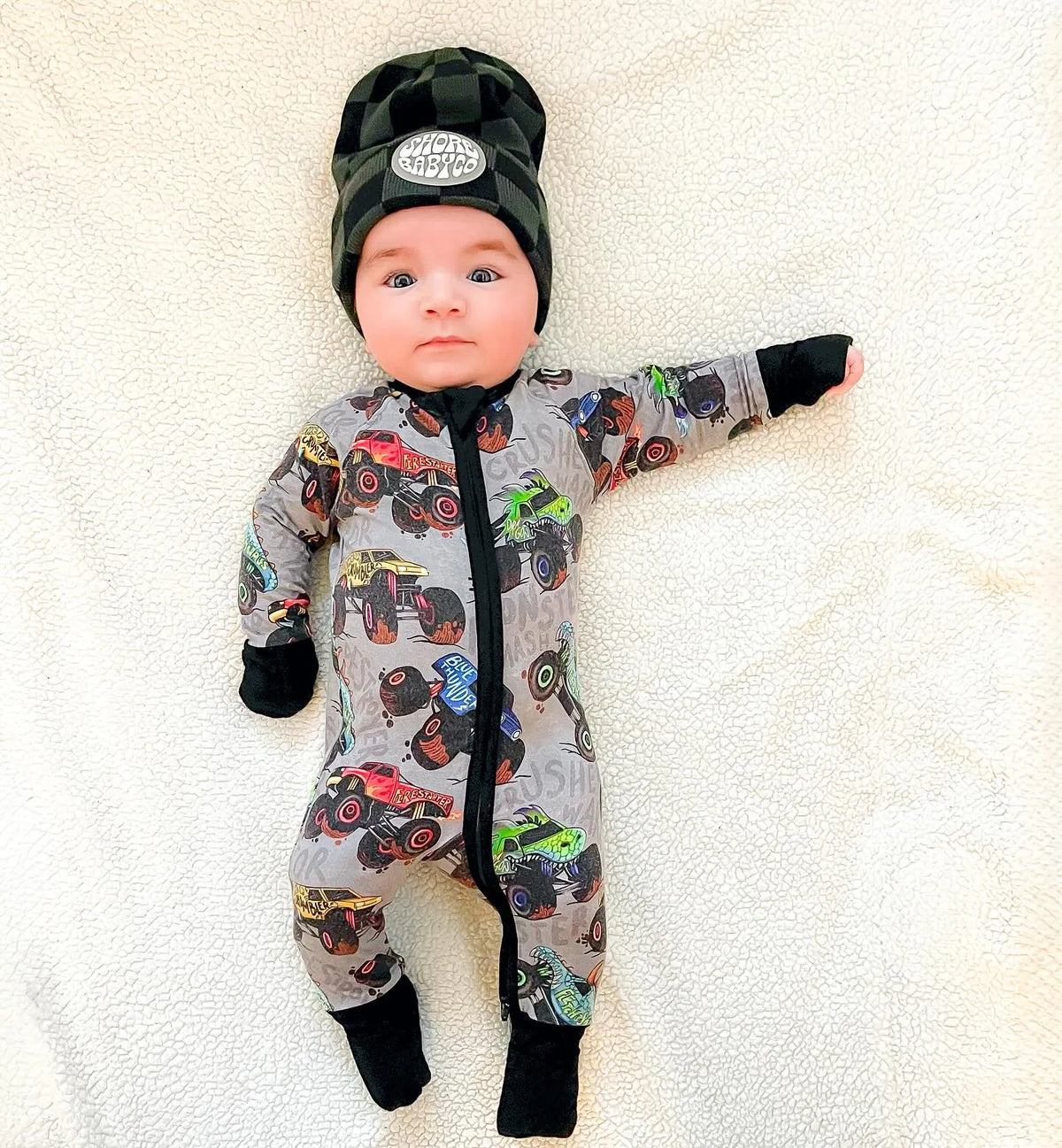 Baby Off-road car Jumpsuit