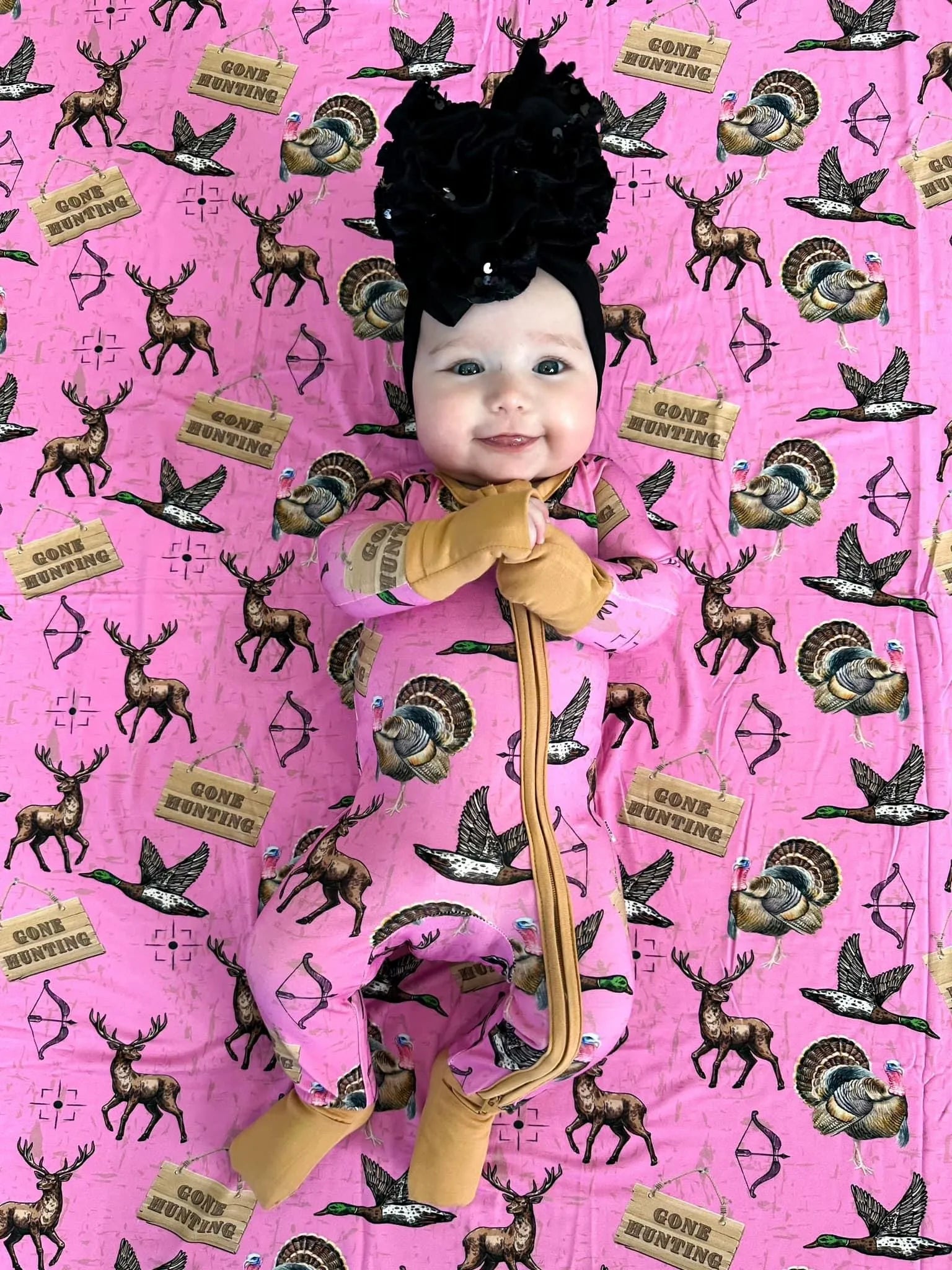 Baby Girl Animal Print Jumpsuit