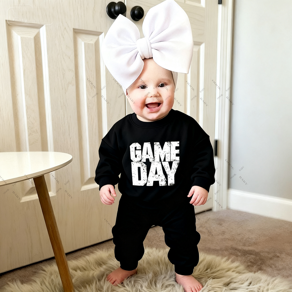 2-piece of Baby Game Day Print Set