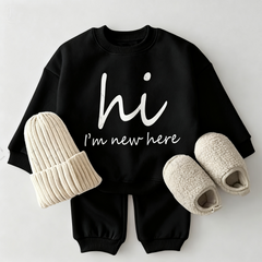 2-piece of Baby Hi Print Set