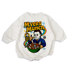 Baby Halloween Print Romper