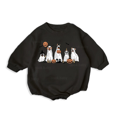 Baby Halloween Print Romper