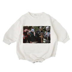 Baby Halloween Print Romper