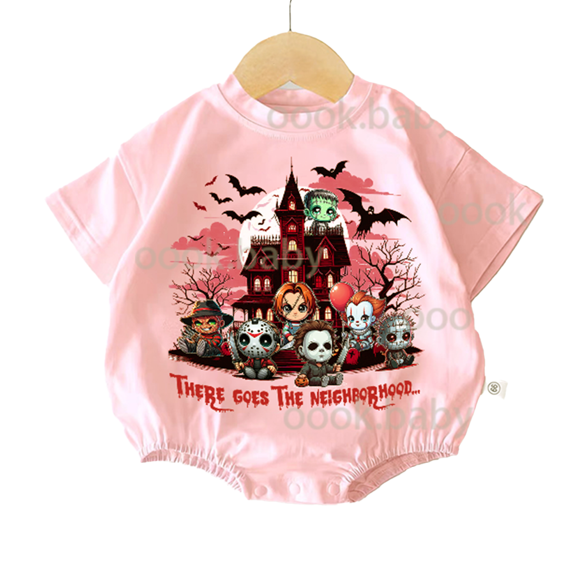 Baby Halloween Print Romper