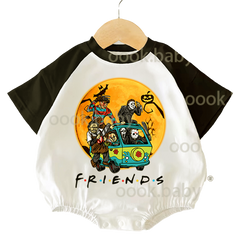 Baby Halloween Print Romper