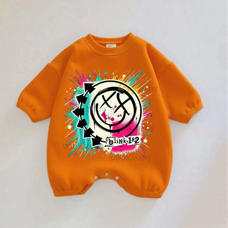Rockstar Splash Baby Romper