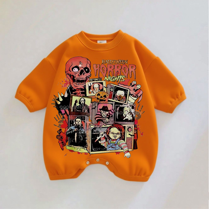 Halloween Horror Night Baby Romper