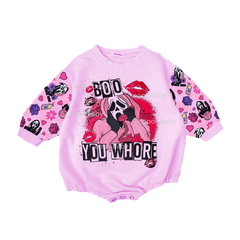 Baby Halloween Print Romper