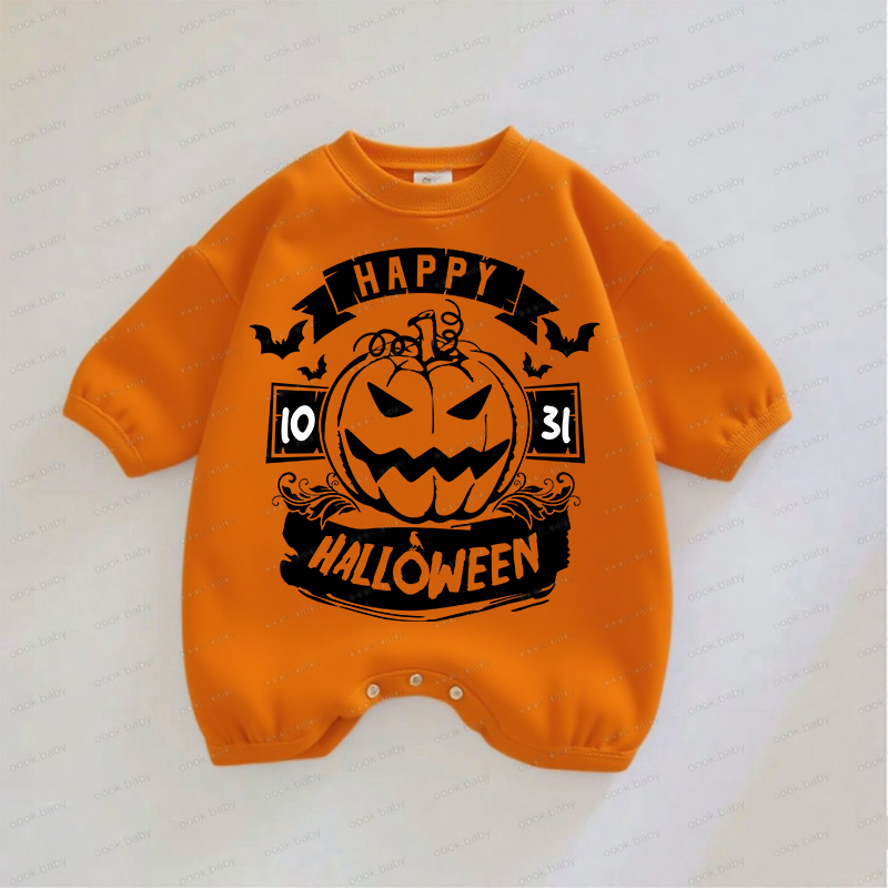 Happy Halloween Baby Romper