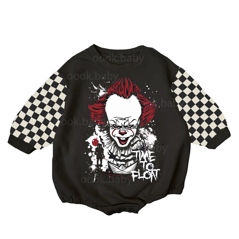 Baby Halloween Print Romper