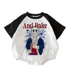 Baby Halloween Print Romper